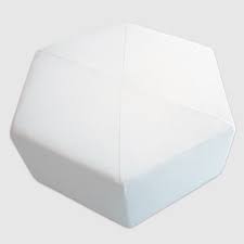 The traditional elegant collapsible hexagon storage ottoman is sure to please with its versatility. Hexagon Ottoman Custom Ottomans Wickedelements Com
