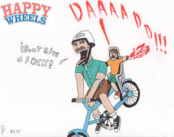 We offer easy solution for developers to share their games. Happy Wheels
