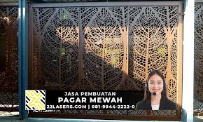 Bagaimana cara membuat gambar pagar laser cutting? Harga Jasa Laser Cutting Bandung Wa 081 9944 2222 0