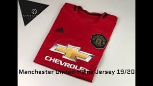 This football home jersey honours 20 years since that fateful night in barcelona. Adidas Manchester United Home Jersey Season 2019 2020 Unpacking Football Jersey 2019 Youtube