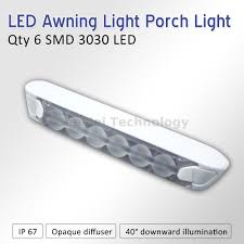 Rv Led Awning Light Led Porch Light White 12v 24v Taiwantrade Com