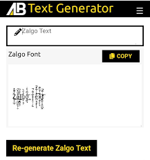 1 top 8 zalgo text generator. Zalgo Text Generator ð‚ð«ðžðšð­ð¢ð¯ðž ð™ðšð¥ð ð¨ ð…ð¨ð§ð­ð¬ ð'ð­ð²ð¥ðž Ab Text Generator