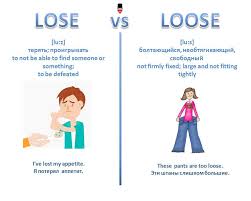 Lose Vs Loose Learn English English Words Vocabulary Cards