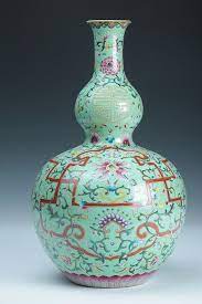 Sold Price Chinese Famille Rose Porcelain Gu Form Vase Qianlong Iron Red Seal Mark 16 In High February 6 0114 10 00 Am Est Porcelain Art Porcelain Painting Antique Vase