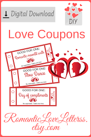 These 52 Printable Love Coupons Are Excellent Romantic Game For Couples Please Check Love Coupons For Him Love Coupons 1st Wedding Anniversary Gift For Him