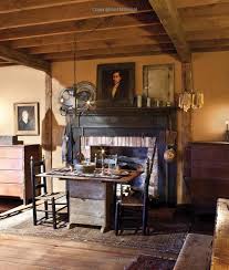 Farmhouse Interior Early American Country Interiors By Tim Tanner Primitive Living Room Primitive Fireplace Primitive Decorating Country