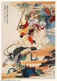 journey to the west 连环画 插画 画