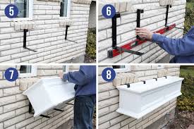 Vinyl planter box are scientifically designed to ensure the best breathability and watering mechanisms to ensure that your lovely plants and flowers keep flourishing. The Best Flowers For Window Boxes And How To Install A Window Box The Craft Patch