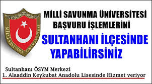 Milli savunma üniversitesi ve bağlı kurumları ile türk silahlı kuvvetleri (tsk) bünyesindeki diğer okullarda emekli kamu görevlileri, devlet memurları, emekli tsk personeli, emekli öğretim elemanları ile diğer yüksek öğretim kurumlarından görevlendirilen öğretim elemanları ders verebilecek. Milli Savunma Universitesi Basvuru Islemlerini Sultanhani Ilcesinde Yapabilirsiniz Sultanhani Gazetesi Sultanhani Ve Aksaray Guncel Haberleri