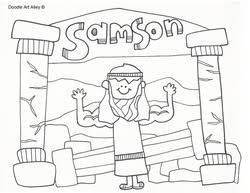 Presidents | first ladies | presidential elections | inauguration printables le. Samson Coloring Pages Religious Doodles