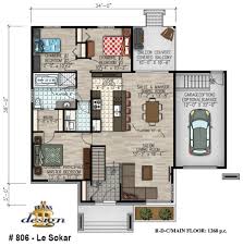 806 Le Sokar Bungalow Chaise Roulante Mobilite Reduite Handicape Plain Pied House Plans House Minimalist Living