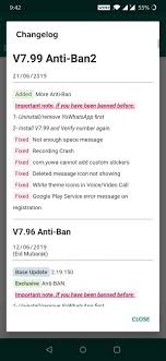 Then there are modded whatsapp versions that have a crashcode protection like a. Yo Whatsapp Latest Anti Ban Version 7 99