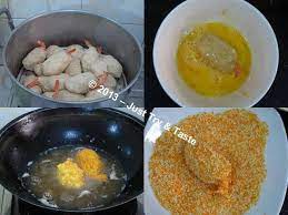 Kaki Naga Udang Shrimp Chicken Drumstick Masakan Simpel Resep Makanan