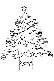 Christmas Tree Coloring Pages For Kids Small Big Simple Christmas Tree For Adults T Christmas Tree Coloring Page Tree Coloring Page Coloring Pages For Kids