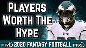 Recently found ffa via youtube and after listening to a couple of the videos i was immediately subscribed. Players Worth The Hype 2020 Fantasy Football Advice Youtube