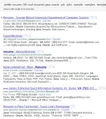 How To Find Resumes On The Internet With Google Resume Objective Sample Google Resume Resume Examples