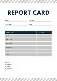Asks relevant questions to receive clarification. Page 2 Free Printable Customizable Report Card Templates Canva