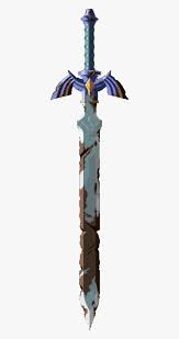 Broken Master Sword Botw Hd Png Download Kindpng