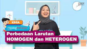 Video Ruangguru Ruangbelajar Kimia Xii Sma Perbedaan Larutan Homogen Dan Heterogen Youtube