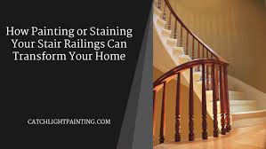 Even though the zebra patterned spindles were growing on me, i didn't think mique would like them so i took the plunge. How Painting Or Staining Your Stair Railings Can Transform Your Home