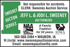 Sweeney Machinery Consignment Auction
