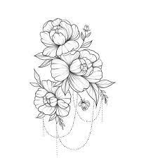 Pin On Peony Tattoo Idea
