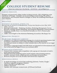 When you write your resume, it is vital that you get everything right, from the organization of the template to the details of your work experience. Sample Resume For A College Student Sample Resumes