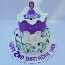 Sofia The First Birthday Cake