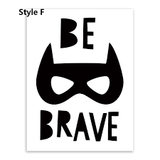 Black And White Superhero Art Nordic Batman Quotes Poster Cartoon Superheros Painting Nursery Kids Room Wall Art Painting Home Decor Print Picture Unframed In 2020 Kids Room Deco Kids Room Wall Art Kids Room Wall