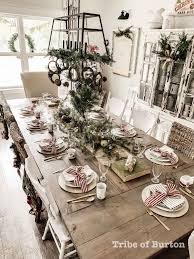 2018 Modern Farmhouse Christmas Home Tour Christmas Home Christmas Table Decorations White Christmas Decor