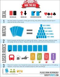 Aug 03, 2021 · there will be similar rules but any drinking group can omit some rules or add their own. Ride The Bus Drinking Game Rules Gamesphile