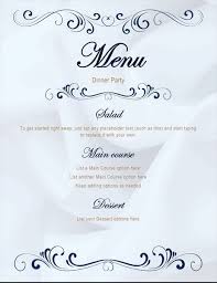 Dietary restrictions should never stand in the way of a party. Scroll Dinner Party Menu