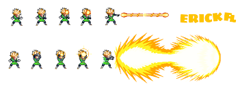 Gohan head on ssj blue goku eb sprite / dbz lsw go. Gohan Ssj Sprites Masenko Makankosappo Saga Buu By Erickfl On Deviantart
