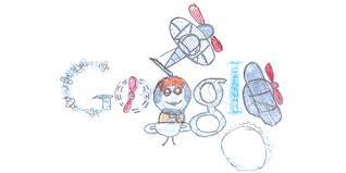 Homepage for millions to see. Doodle 4 Google 2015 New Zealand Winner