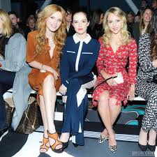 Bella Thorne And Zoey Deutch And Annasophia Robb Fashion Fall 2014 Fashion Nyc Fashion Week
