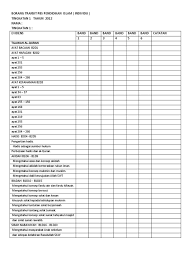 Rekod transit pendidikan islam tahun 2. Borang Transit Pbs Pendidikan Islam