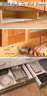 how to build under cabinet drawers