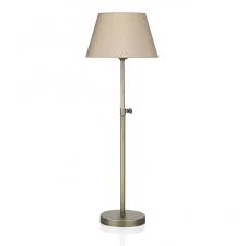 With soft, warm lighting and a wide range of styles in stock, dunelm is the perfect place to find side table lamps, bedside lamps and desk lamps. Antique Brass Table Lamp With Choice Of Coloured Silk Shades