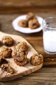 Cookies Au Chocolat Et A L Huile D Olive Un Dejeuner De Soleil Recette Facile De Biscuit Recette Biscuit Facile Cookies Chocolat