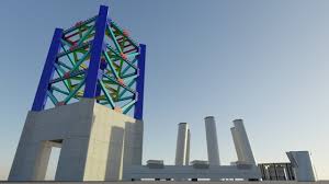 On july 1, spacex ceo elon musk tweeted two photos of the super heavy standing at the starbase test site in boca chica, texas. Spacex Launch Tower Assemblies Construction Progress Launch Site Boca Chica Tx Update Mai 10 21 Starlink Free
