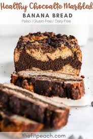 Healthy Chocolate Marbled Banana Bread Recipe In 2020 Chocolate Banana Bread Recipe Chocolate Banana Bread Healthy Chocolate