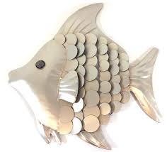 Check spelling or type a new query. Metal Wall Art Shimmering Fish