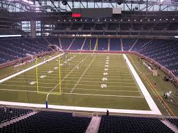 Ford Field View From Mezzanine 219 Vivid Seats