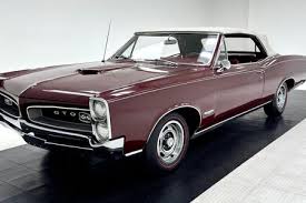 Image result for Burgundy 1966 GTO