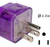 Universal Adaptor(2P+E Ground), WAD-5 - Wonpro Co., Ltd.