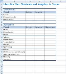 Leere tabelle zum ausdrucken : Meine Fertige Tabelle Office Lernen Com