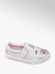 Cupcake Couture Toddler Girl White Shimmer Unicorn Slip On