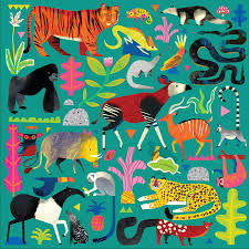 Get it as soon as wed, jul 14. Rainforest Animals 500 Piece Jigsaw Puzzle