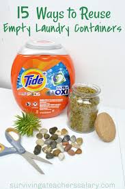 Check out our soap pods selection for the very best in unique or custom, handmade pieces from our real plants liquid hand soap refill concentrate 4 soap pods plastic free biodegradable free of sls, sles repurposed to soap container to store soap pods in your cupboard or laundry room. 15 Ways To Recycle Your Empty Laundry Detergent Containers