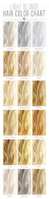 With this range of colors, you can find a suitable color for you. Light Blonde Hair Color Chart Blondehair By Adele Blonde Hair Color Chart Hair Color Chart Blonde Hair Color
